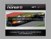 Tablet Screenshot of norelf.com.ar